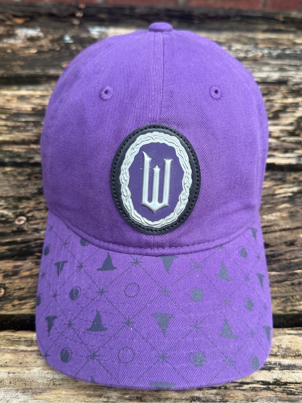Universal Studios Wicked Musical Movie Purple StrapBack Adjustable Baseball Hat